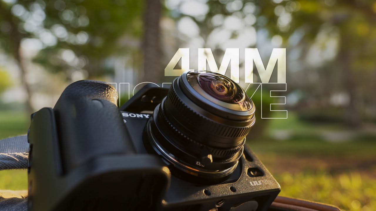 4mm f2.8 7Artisans Fisheye Lens for APS-C Sensor & Drone