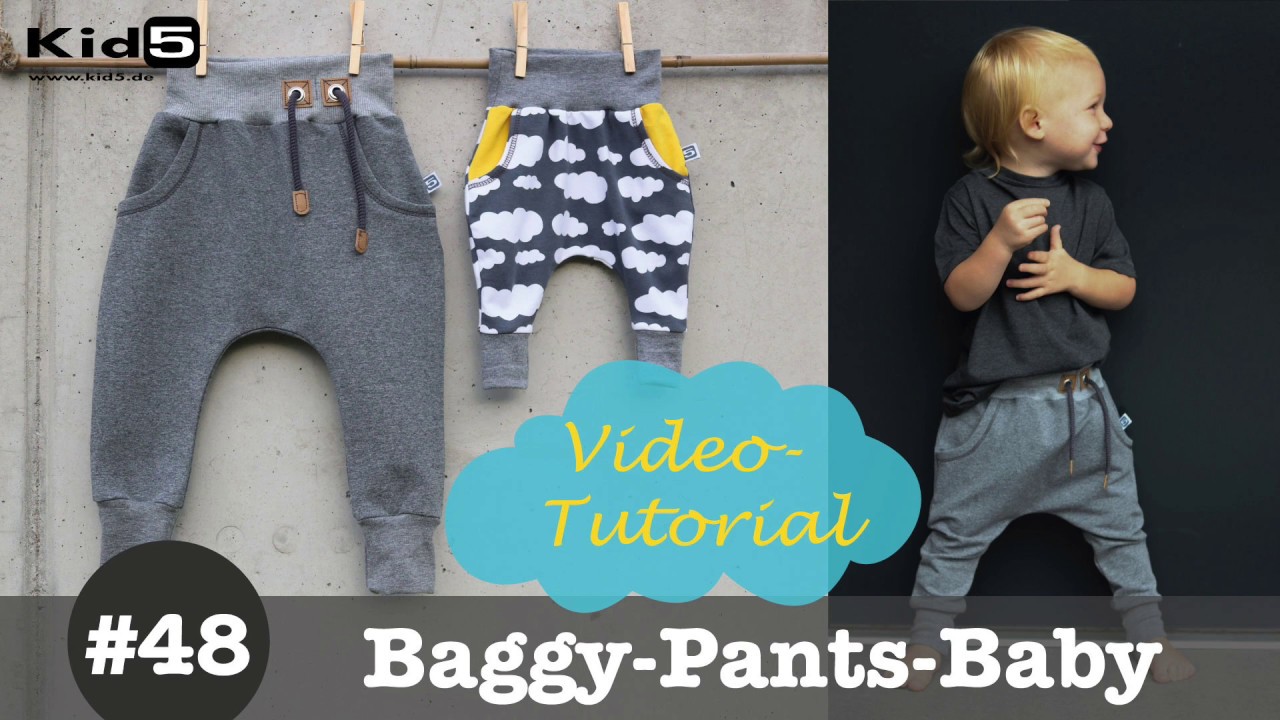 Coole Baby Hose selber n&auml;hen - DIY-N&auml;h-Tutorial