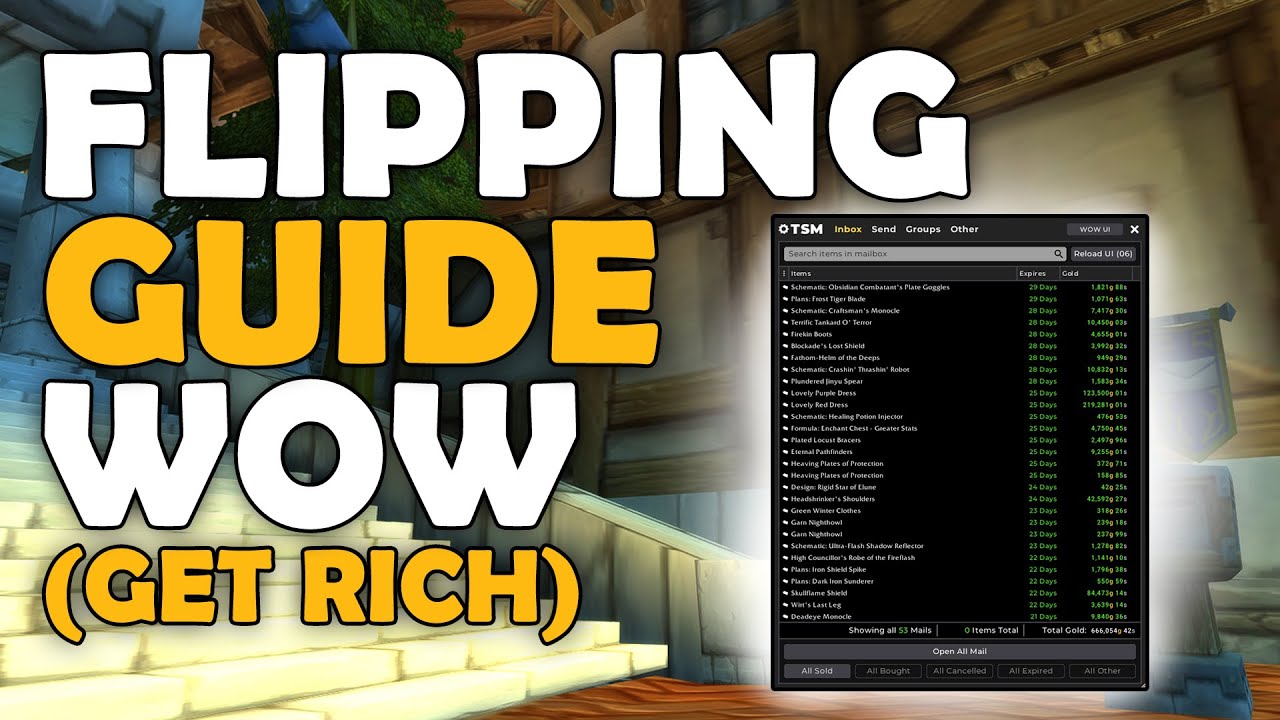 Flipping 101: Beginners Flipping Guide to Get Rich in World of Warcraft