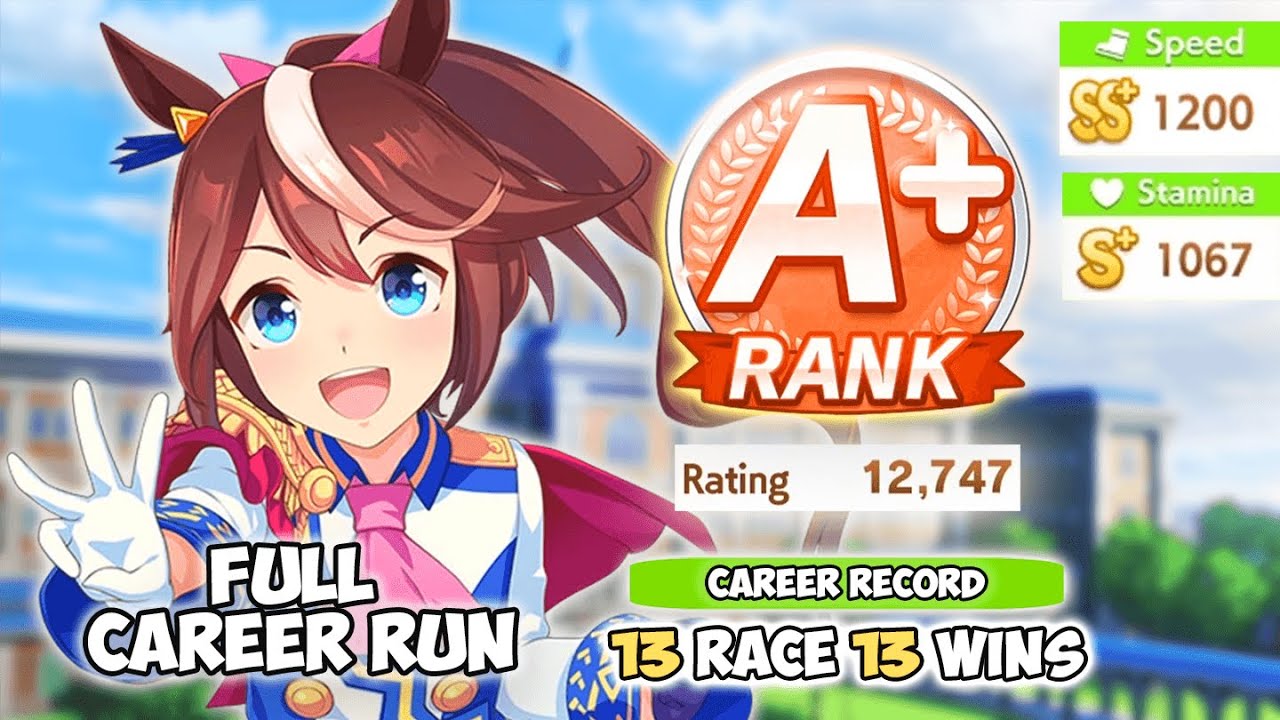 Tokai Teio A+ Rank Medium Build - Career Guide | Uma Musume: Pretty Derby