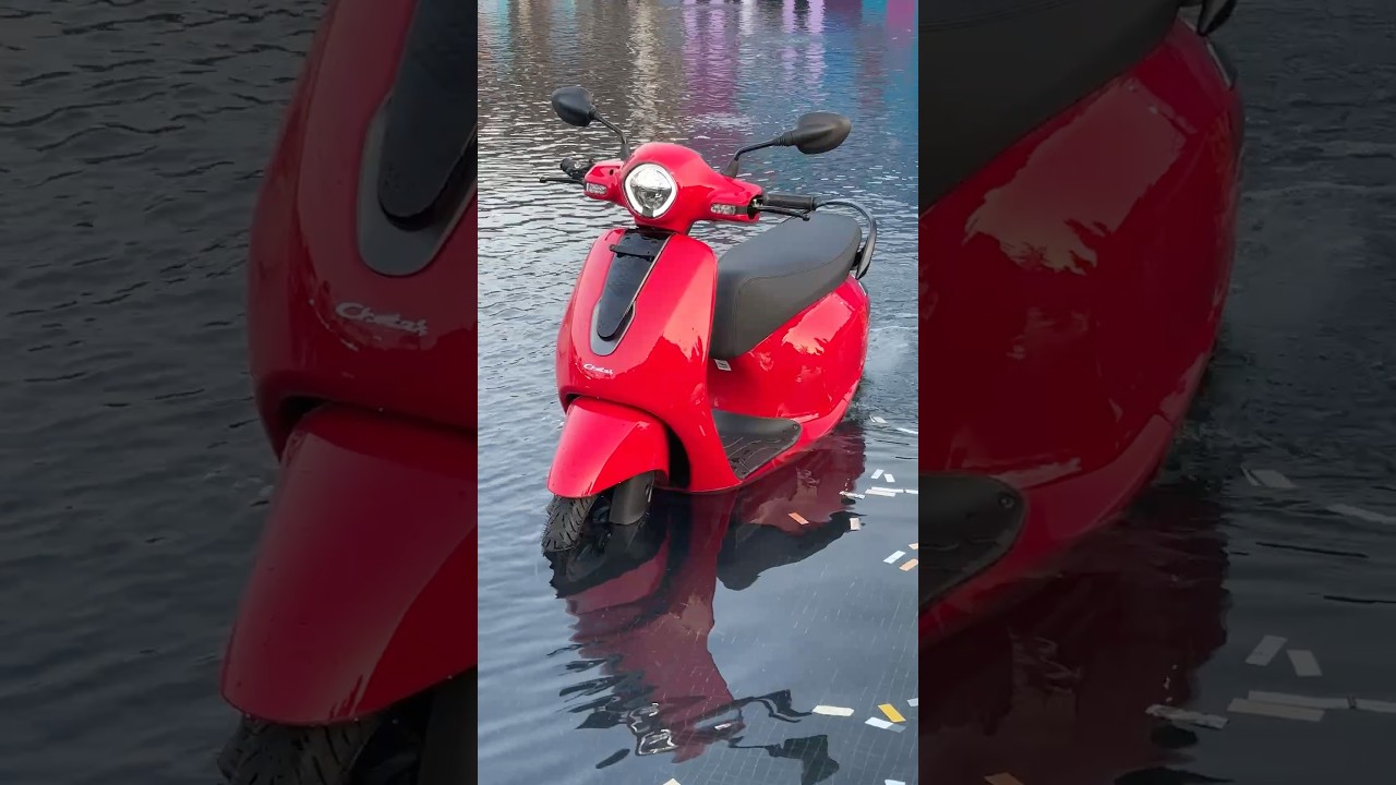 New Bajaj Chetak C25 Water Testing ✅ 