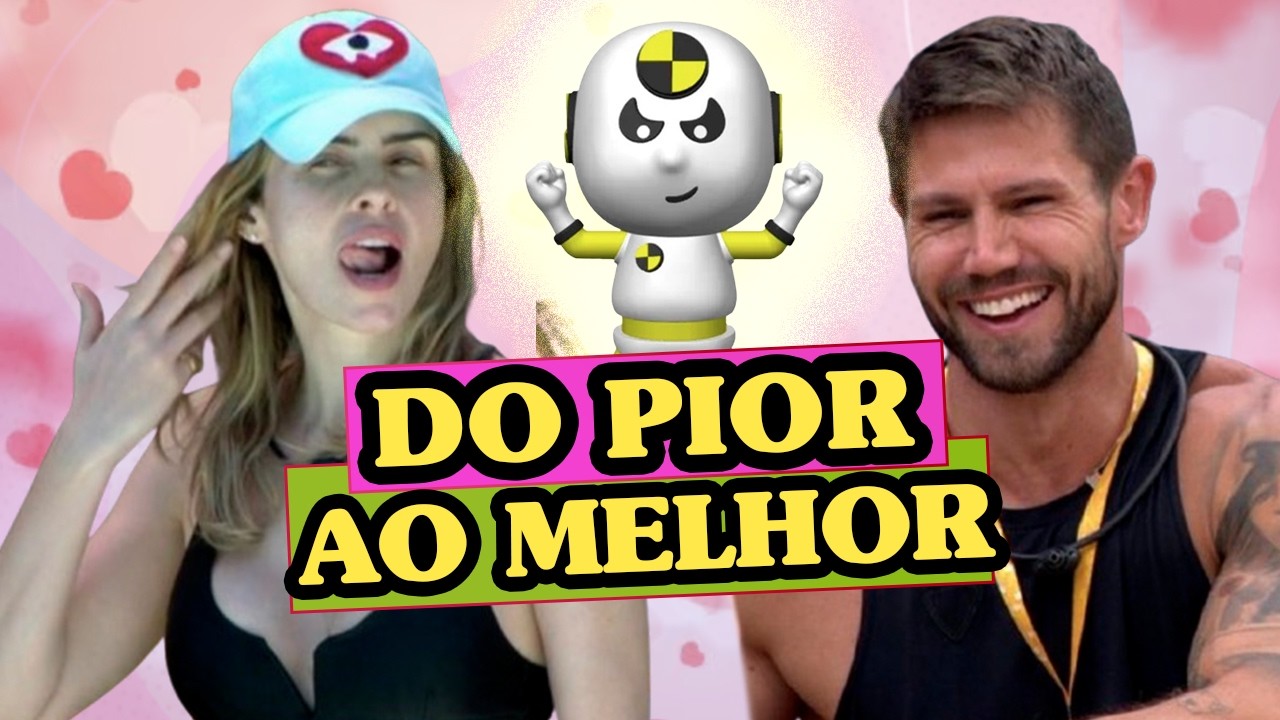 TODOS OS PARTICIPANTES DO BBB26 - DO PIOR AO MELHOR - SEMANA 5