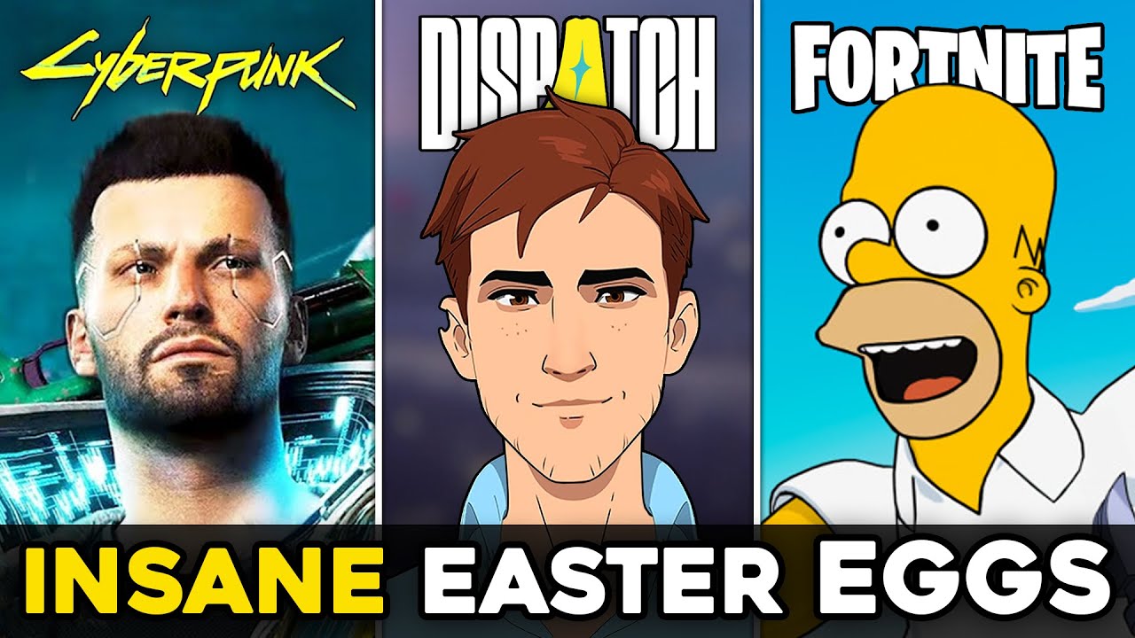 10 Hidden EASTER EGGS in Video Games (Dispatch, Cyberpunk & More)