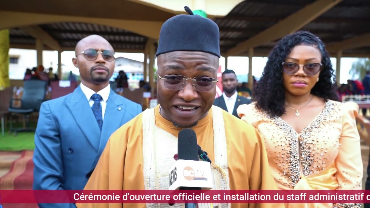 Cérémonie d'ouverture officielle et installation du staff administratif de l'Université (