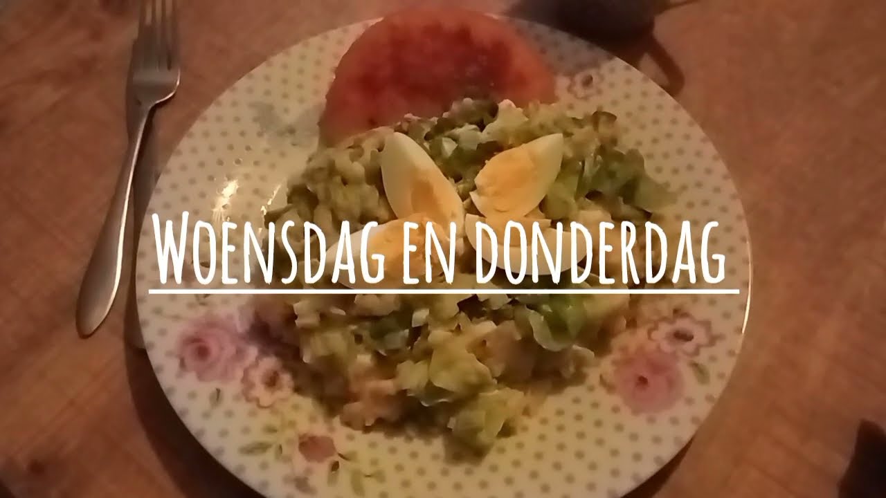 Boodschappen shoplog en menu week 4/2026