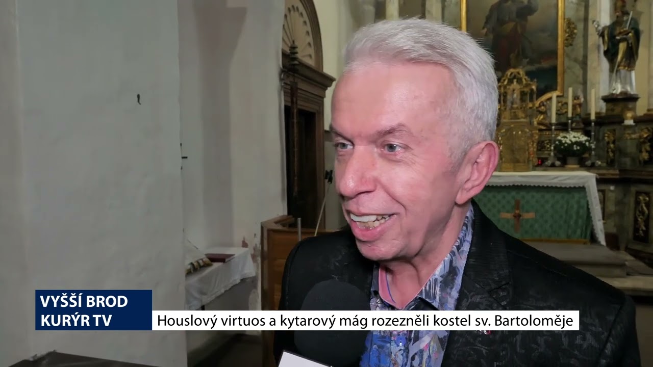 Videozpravodaj Vyšší Brod říjen  2024