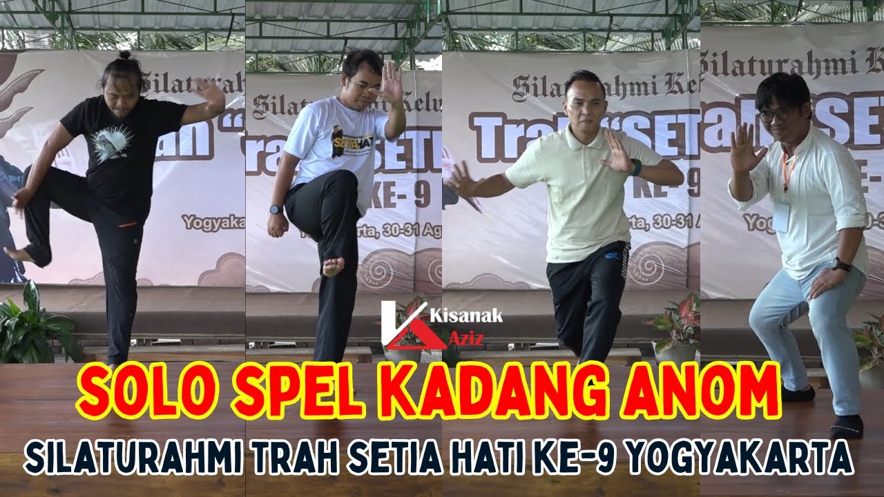 Solo Spel Kadang Anom Silaturahmi Trah Setia Hati ke-9 Yogyakarta