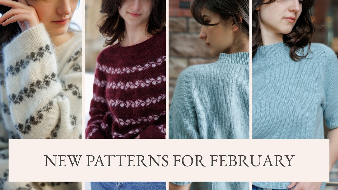 New Patterns This Month! | Claudia Quintanilla