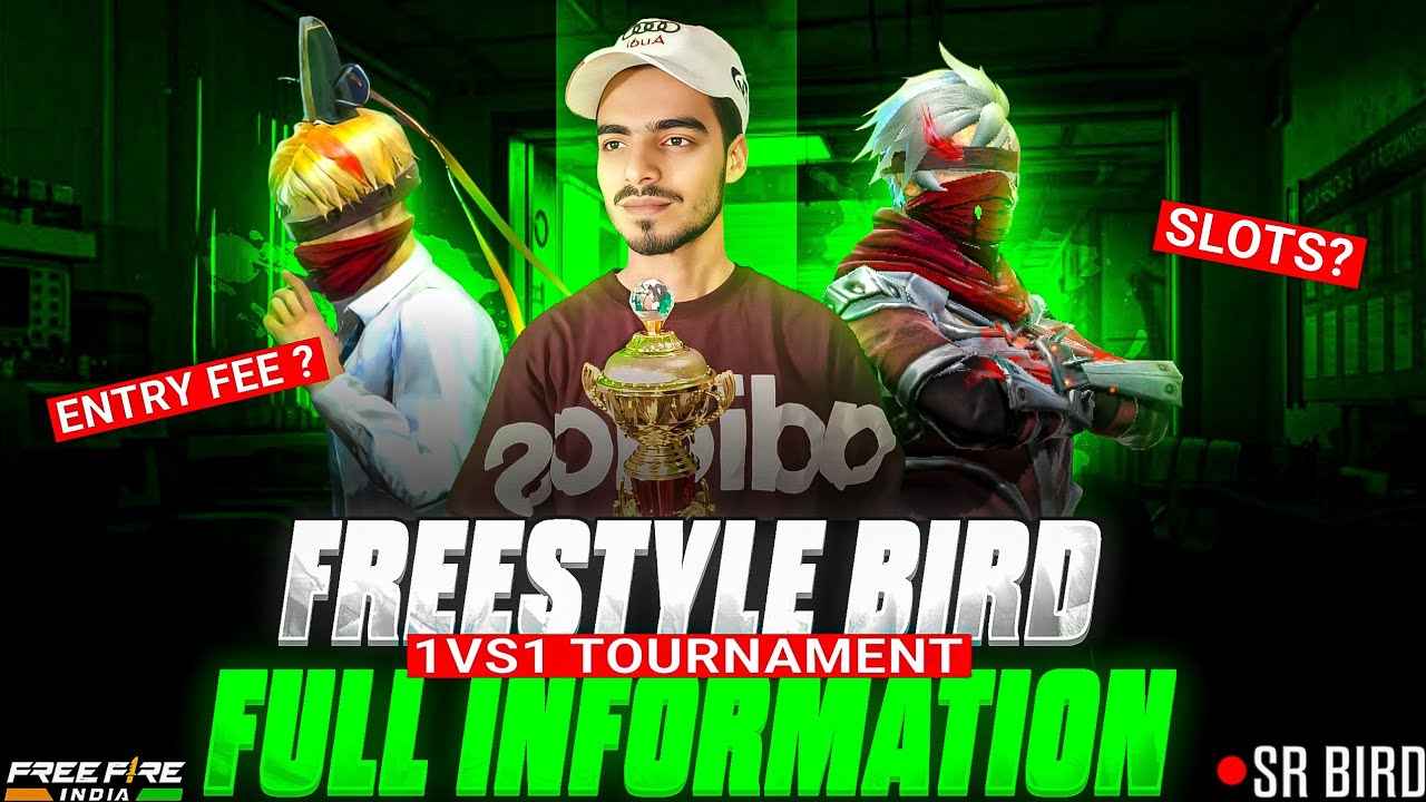 HOW TO JOIN ❓️1V1  TOURNAMENT 🔥 FREE STYLE BIRD 🏆 1000$ PRIZE POOL 🤑