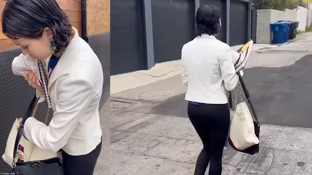 Moment boutique manager confronted woman who 'stole' jacket