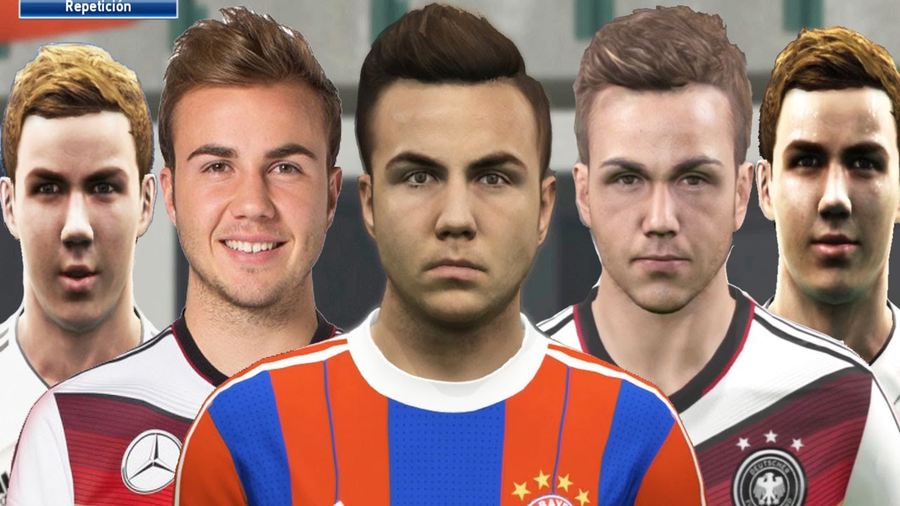 Mario GOTZE from PES 2011 to PES 2015