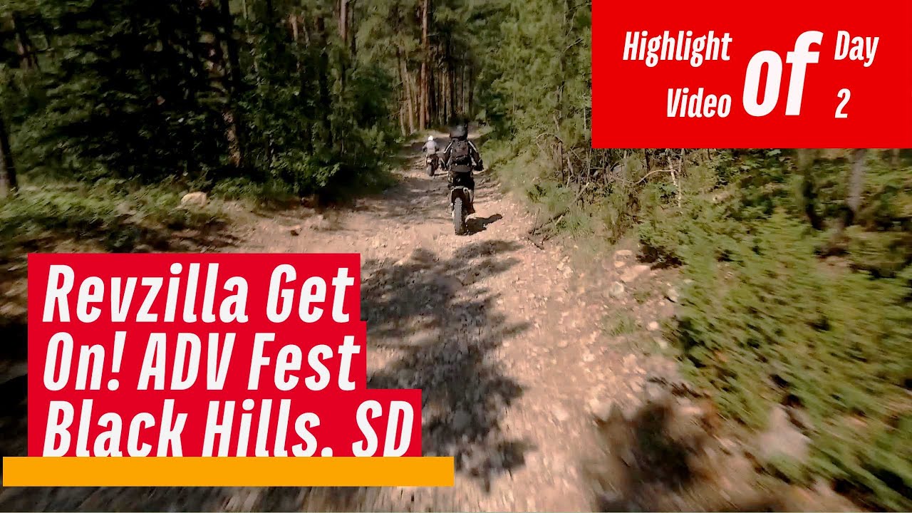 Adventure Bike Riding The Black Hills, South Dakota at Revzilla Get On! ADV Fest July 2021