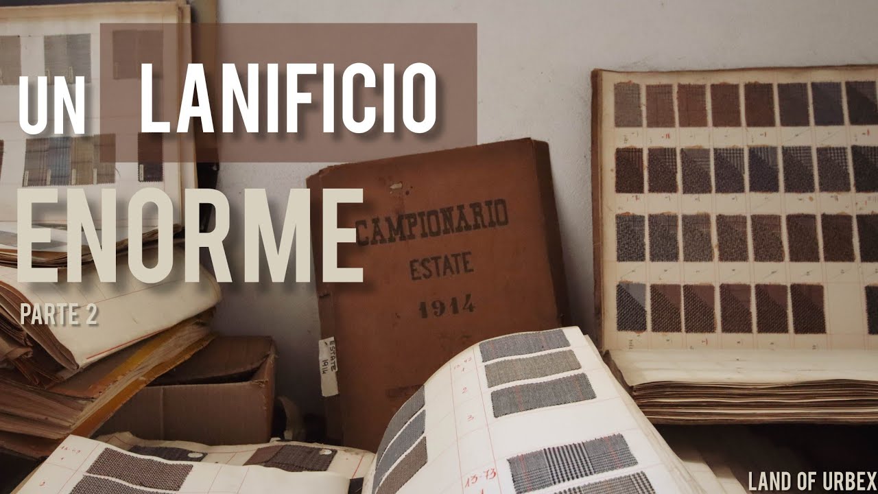 La STORIA DELLA LANA è qui! Troviamo un campionario del 1914! P2 | URBEX ITALIA | LAND OF URBEX