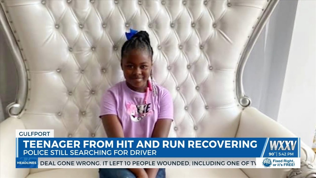 13-year-old struck in hit and run incident in Gulfport