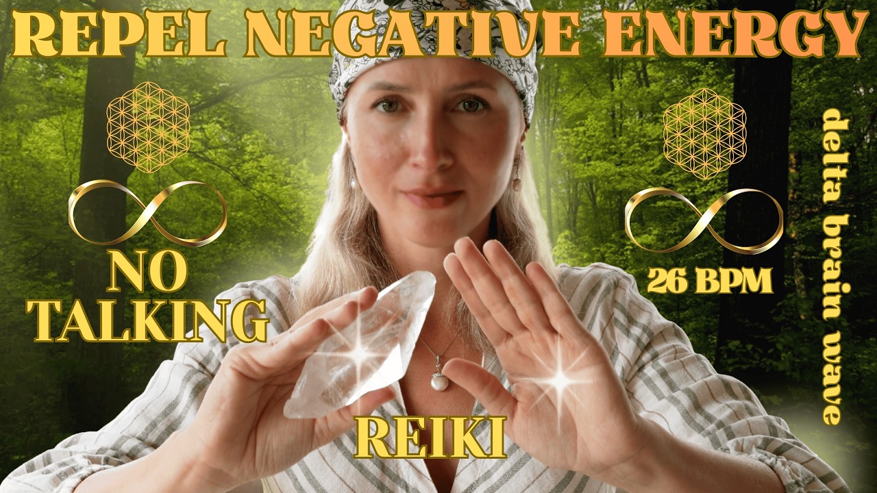 💫Reiki to repel and release negative energy🕊️No Talking💛Energy Activation🕊️Golden Light Meditation💫