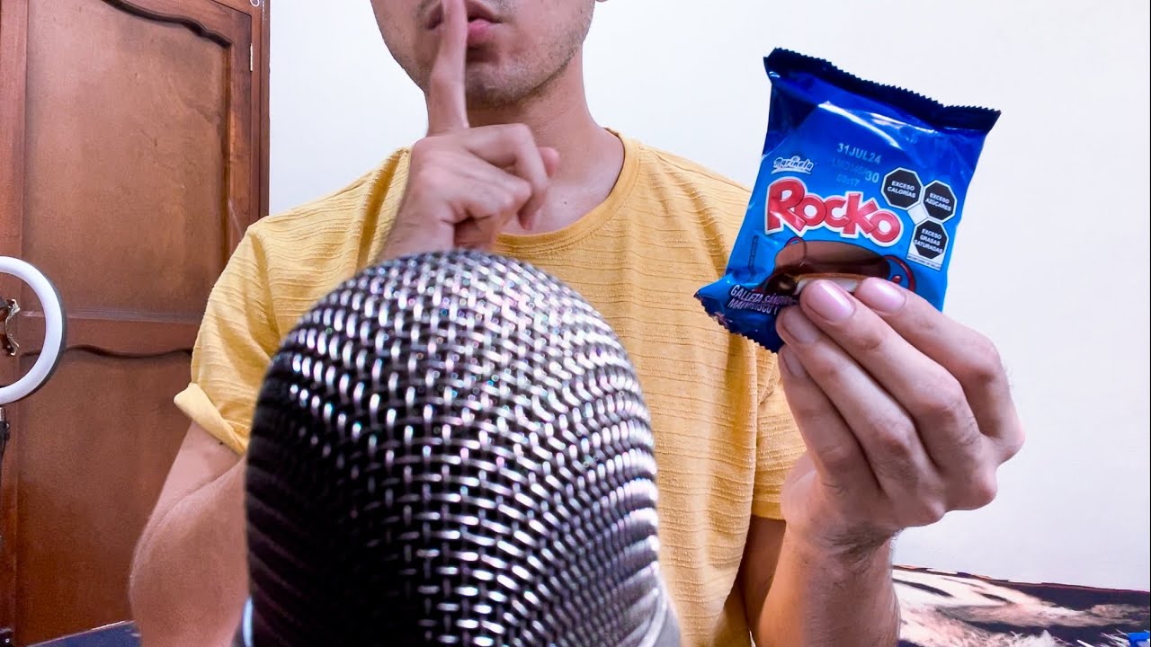 ASMR Comiendo 😋 ROCKO🍓