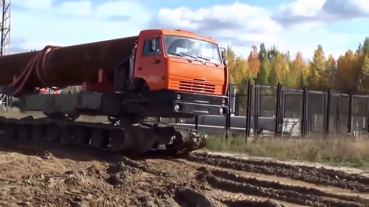 Необычные вездеходы на российских дорогах. Unusual vehicles on the Russian roads.