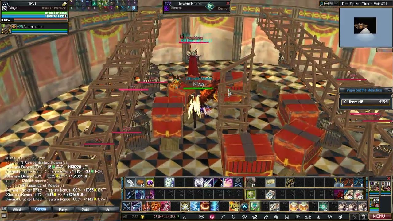 Rappelz - Circus jewel farm (stage 4)