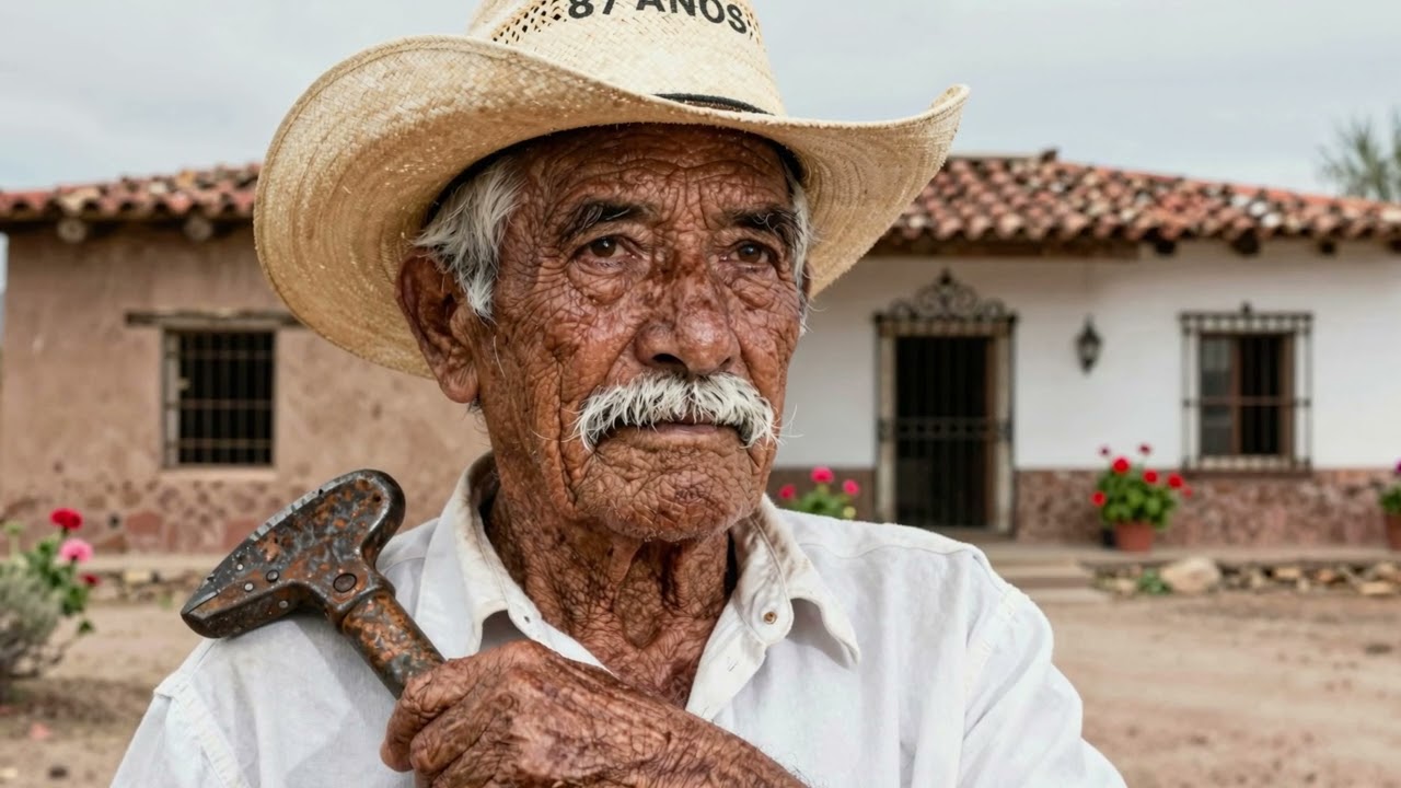 ABANDONADO Por Sus Hijos: Anciano de 87 Transformó RUINAS en HOGAR DE ENSUEÑO