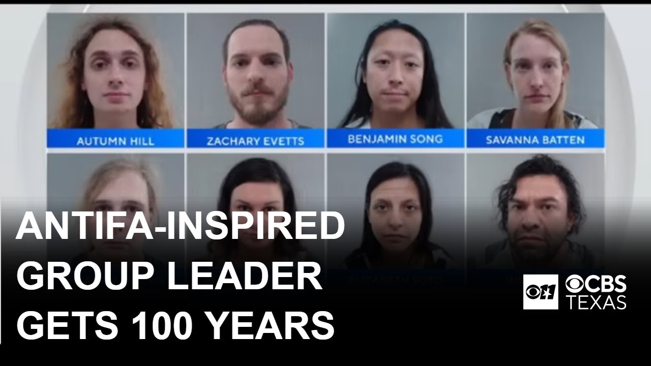 Leader of group convicted in antifa-inspired attack on Texas ICE facility sentenced to 100 years