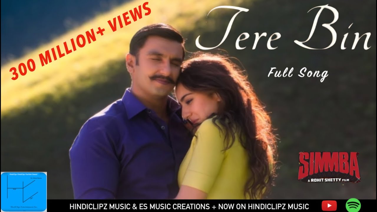 Tere Bin (Full Song) - SIMMBA | Ranveer & Sara | Rahat Fateh Ali Khan, Asees Kaur & Tanishk Bagchi