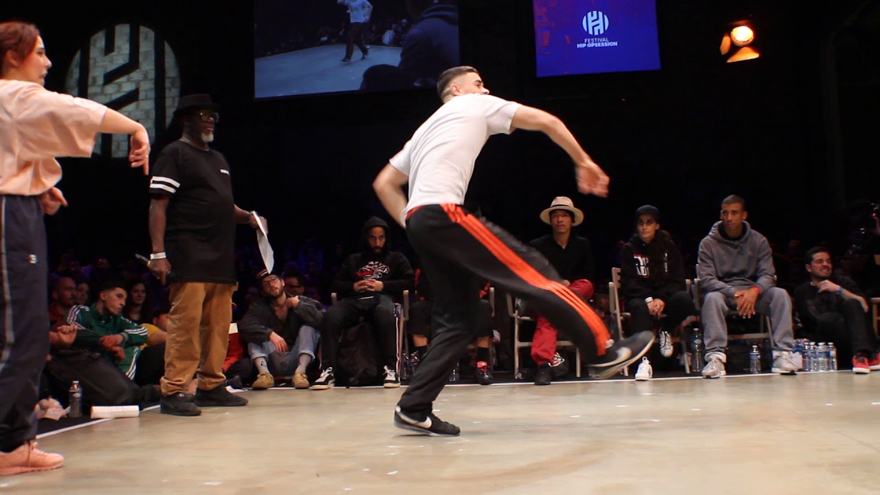Bgirl Vanessa & Karam VS Bgirl Ami & Katsu [Bonnie & Clyde Quarter-Final] ▷ HIP OPSESSION 2018 ◁