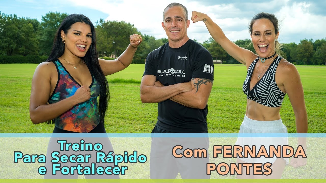 Treino Para Secar Rápido e Fortalecer com Fernanda Pontes