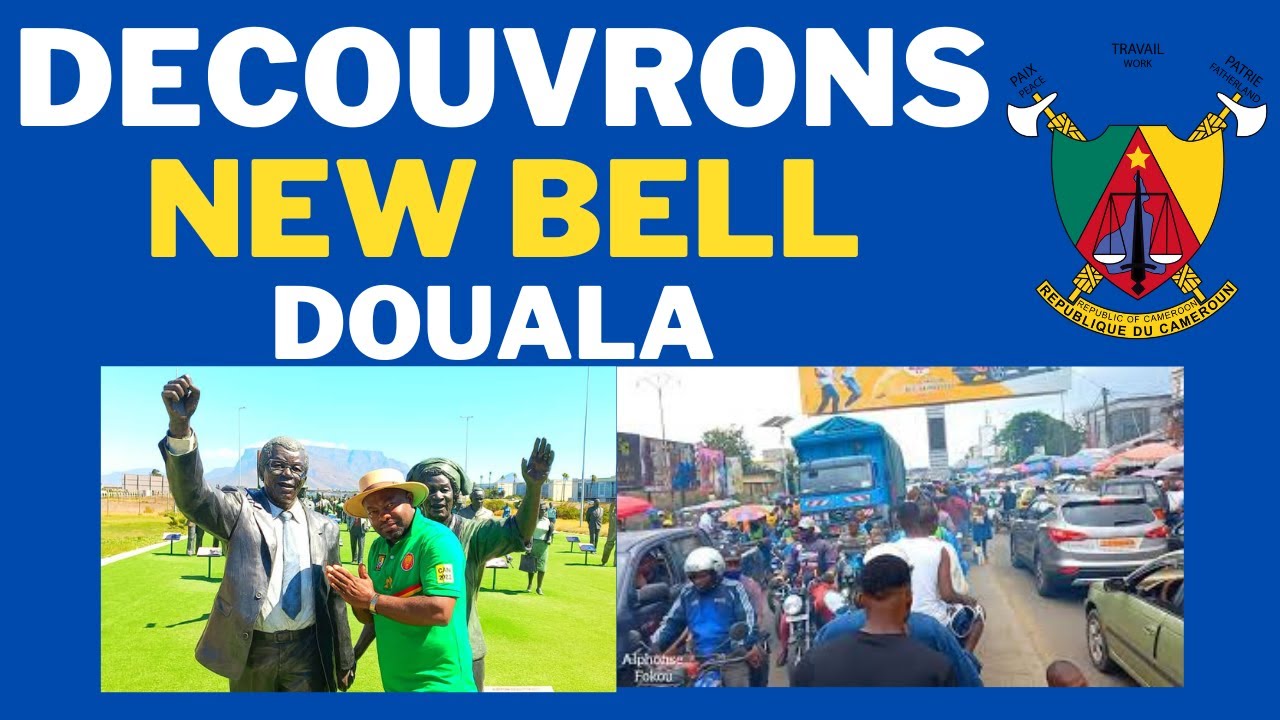 🇨🇲 cameroun-douala)  decouverte de new bell a douala .