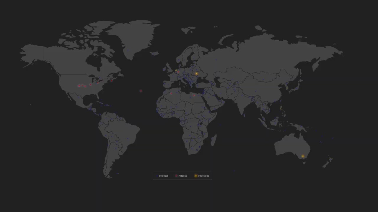 Live Cyber Threat Map
