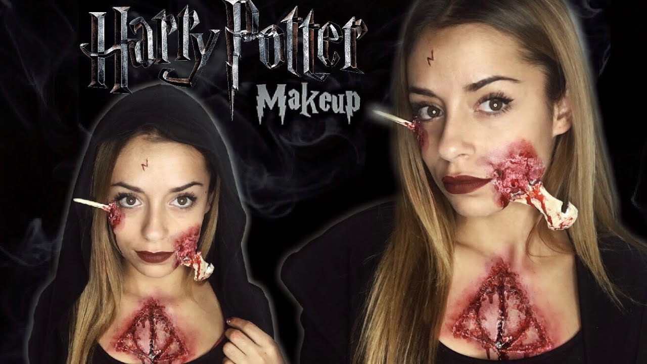Como hacer Varita Voldemort - Harry Potter makeup halloween- Maquillaje halloween - @CARLA_GOVE