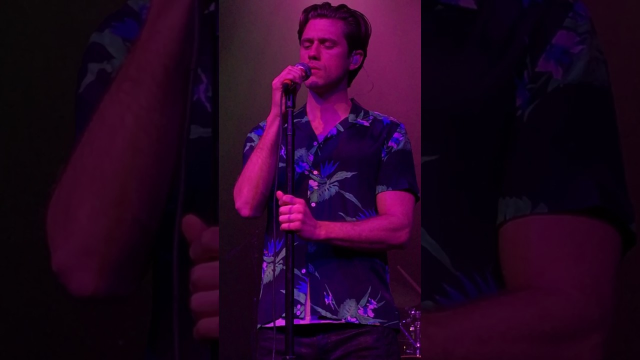Aaron Tveit - One Song Glory /Creep (3/4/17 @ TLA in Philly)