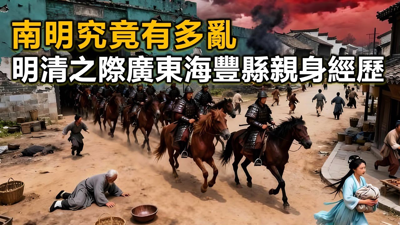 明清之際的廣州底層百姓的生活到底是怎麽樣的？