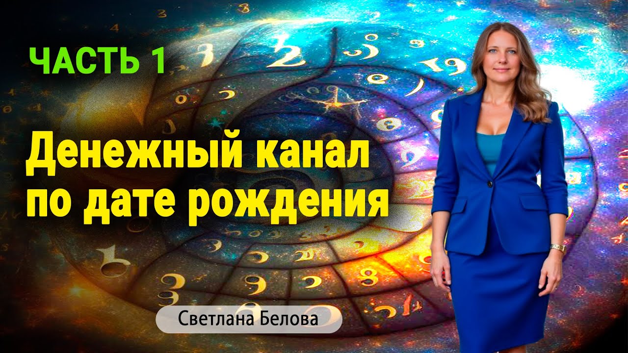 Часть 1 Ваш персональный денежный канал по дате рождения