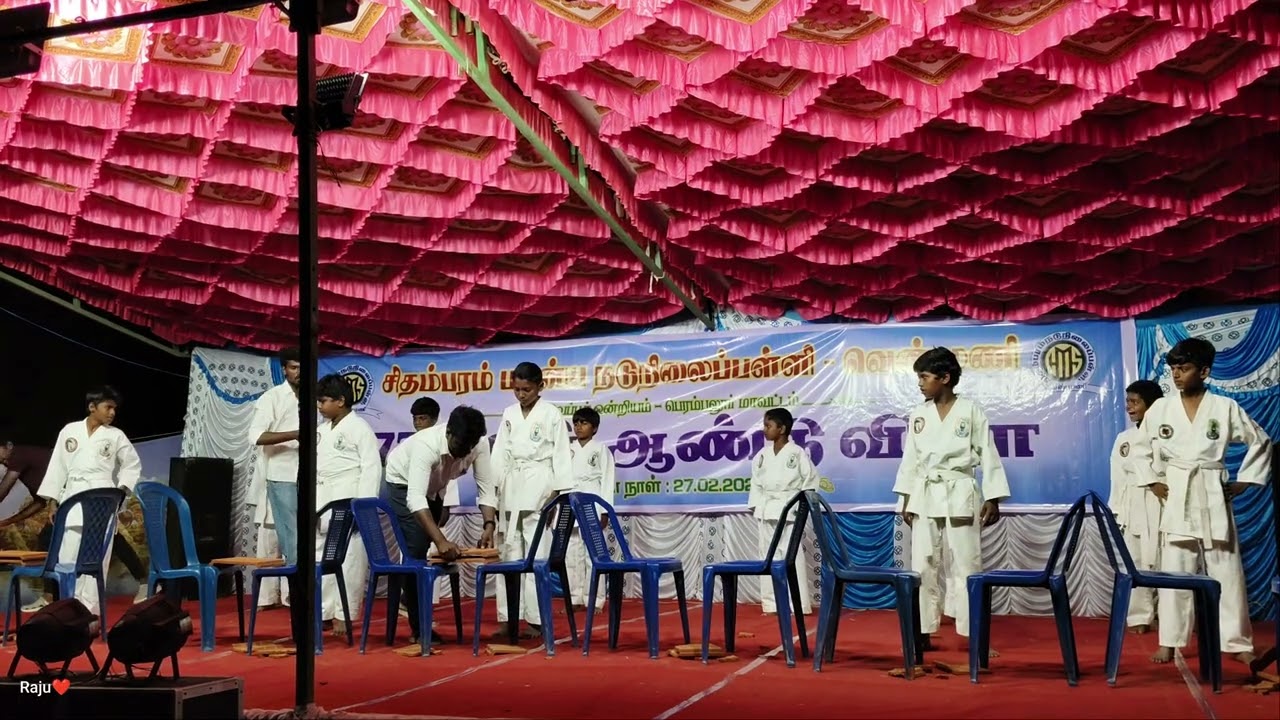CHIDAMBARAM AMS BOYS KARATE PERFORMANCE 