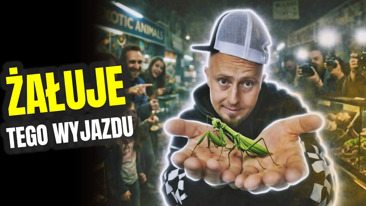 MEGA ROZCZAROWANIE - zakupy na targu egzotycznym 🐸 było gorzej niż myślałem !