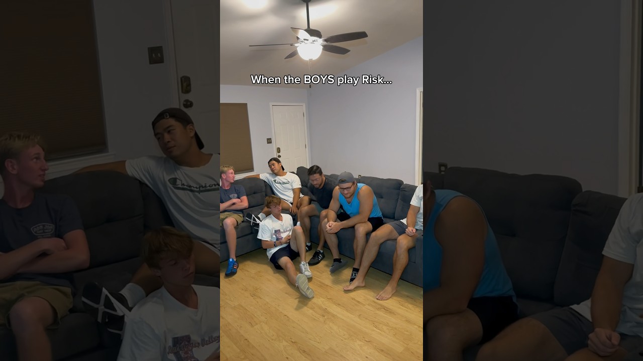 When the BOYS play Risk…😤#theboys #comedy #shorts #viral #risk #gamenight