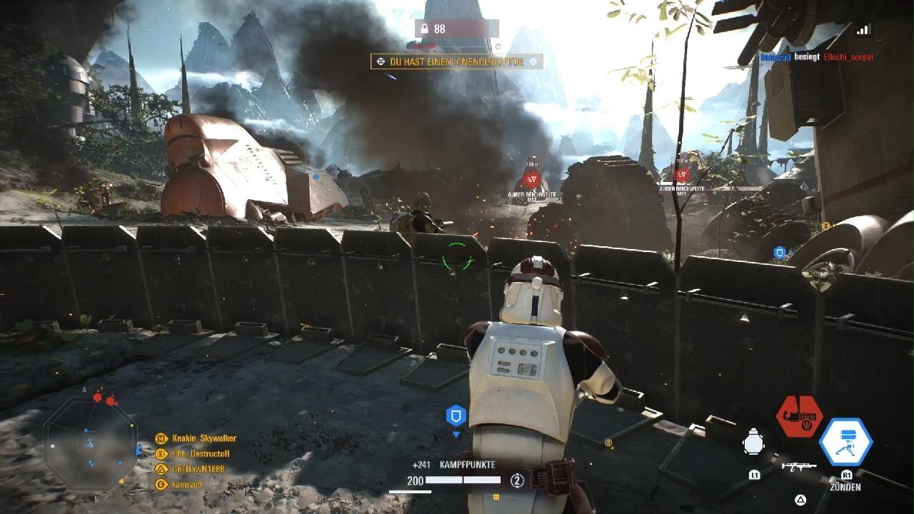 STAR WARS Battlefront 2: Galactic Assault (Gameplay No Comment)