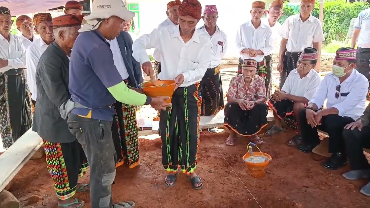 ACara Peletakan Batu Pertama Rumah Gendang Lewat 1