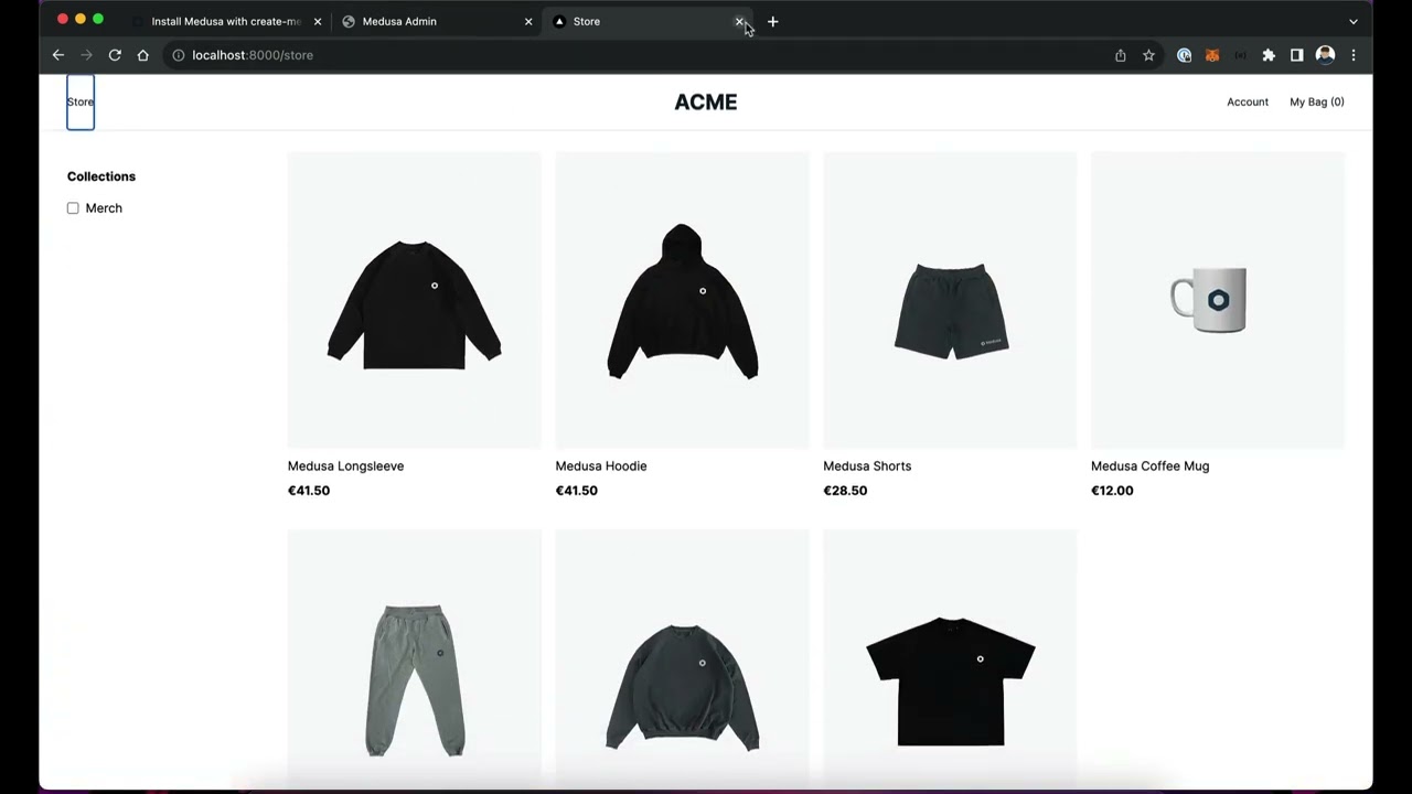 มีหน้าร้าน E-Commerce เป็นของตัวเองง่ายๆ ด้วย Medusa.js