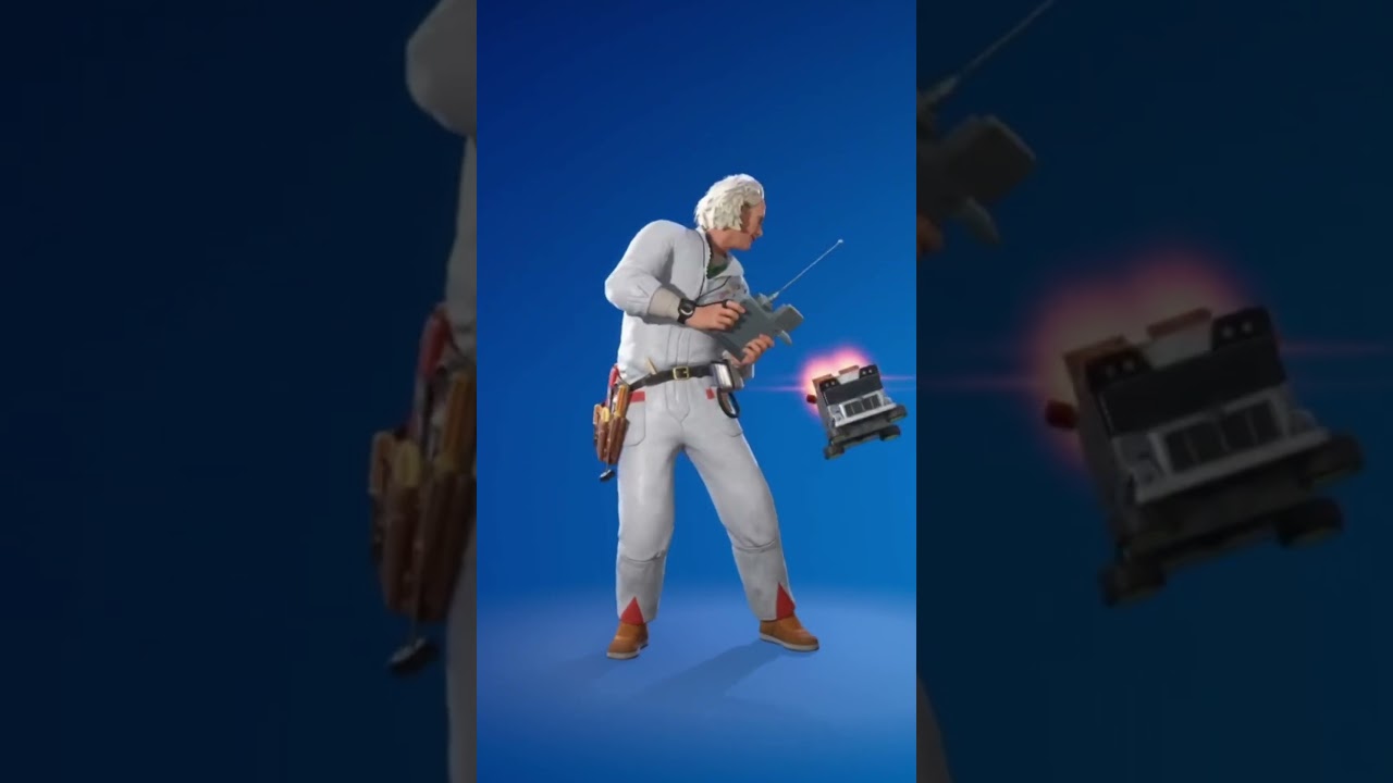 Fortnite Back to the Future Marty and Doc