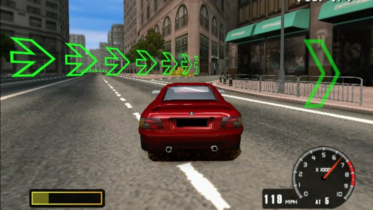 Burnout (PS2) start