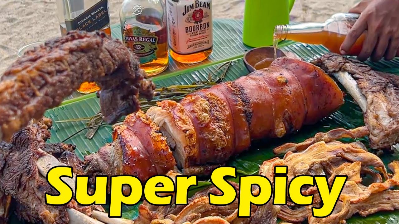 Ultimate Putok Batok I Super Spicy Belly Bacon, Monster Ribs and Fried Bacon