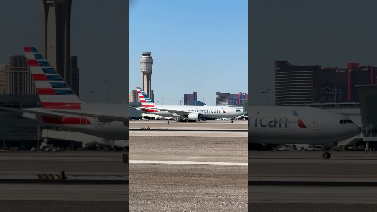 American B772 spotted at LAS (KLAS) today!
