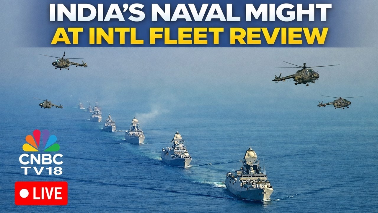 Indian Navy LIVE | Droupadi Murmu Witnesses International Fleet Review | Navy Show Of Strength |N18L