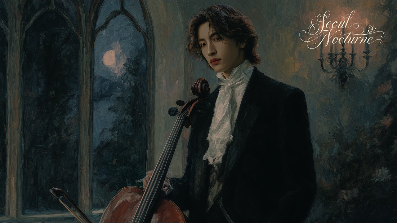 3 Hours 🌙 Dark Romantic Cello & Piano | Cinematic Night Music for Night Study