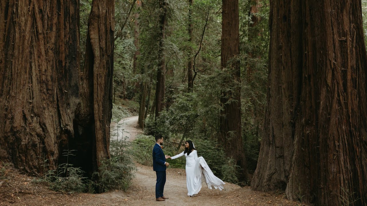 Intimate California Redwood Forest Wedding at Roaring Camp | Sara Grace + Andrè