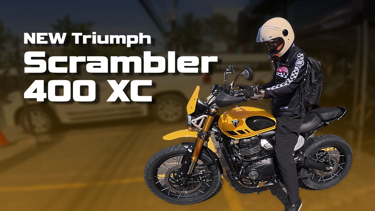 The NEW Triumph Scrambler 400 XC 2026 - Test Ride Review