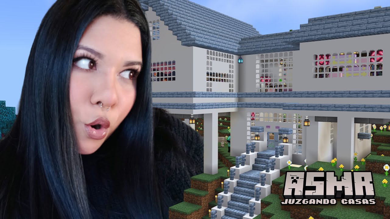 ASMR Minecraft | JUZGANDO CASAS DE SUBS #2