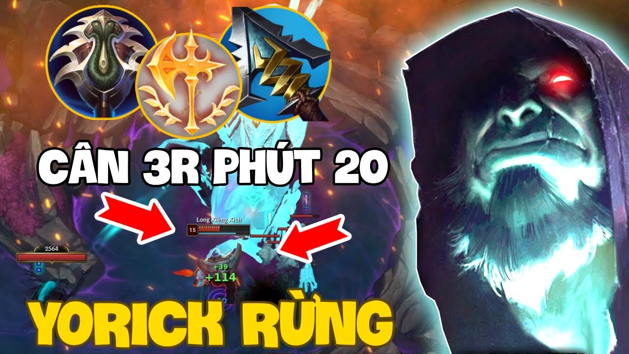 Lối Chơi Yorick Đi Rừng Cực Dị Solo Baron Phút 20 | Độc Lạ Liên Minh