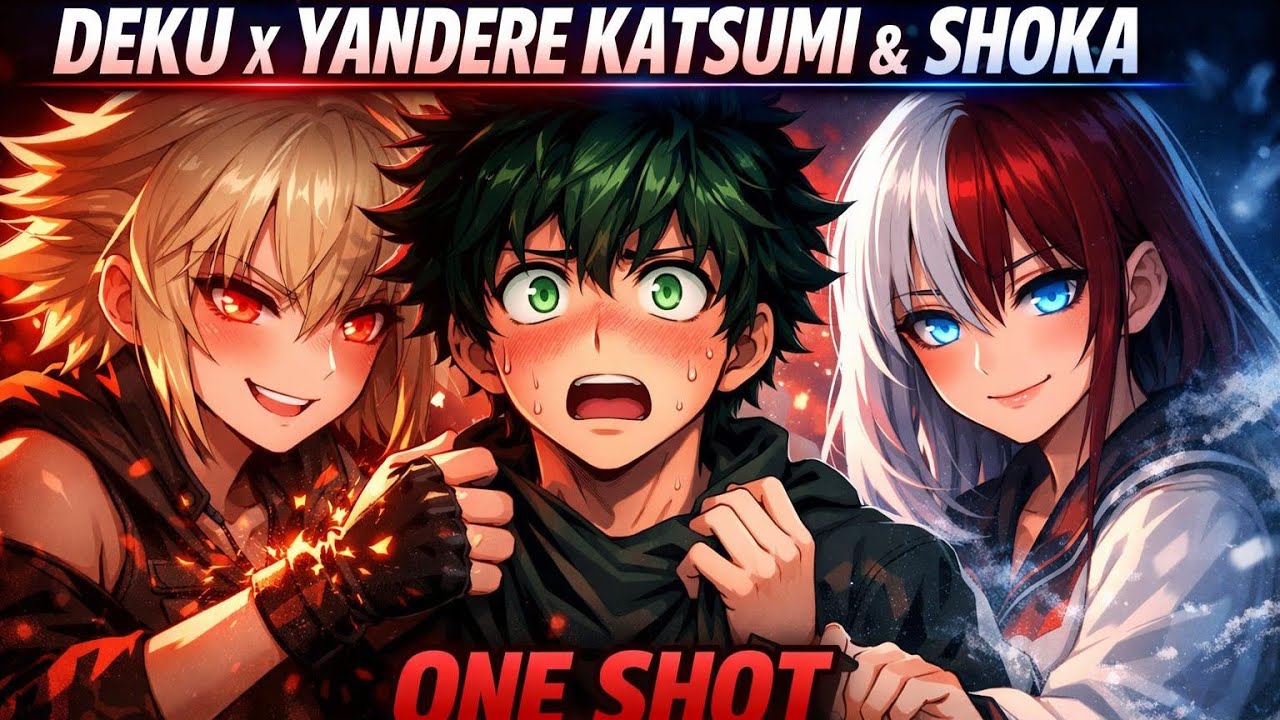 Deku x Yandere Katsumi x Shoka 💔 When Love Turns Dangerous | MHA Texting Story